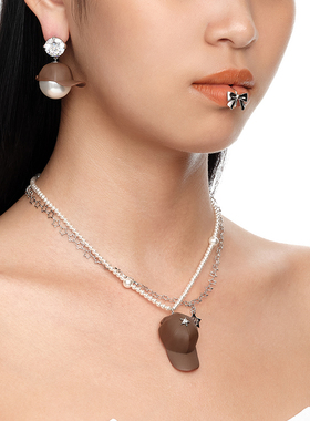 YVMIN尤目 帽子珍珠星星项链女设计师新品生日礼物