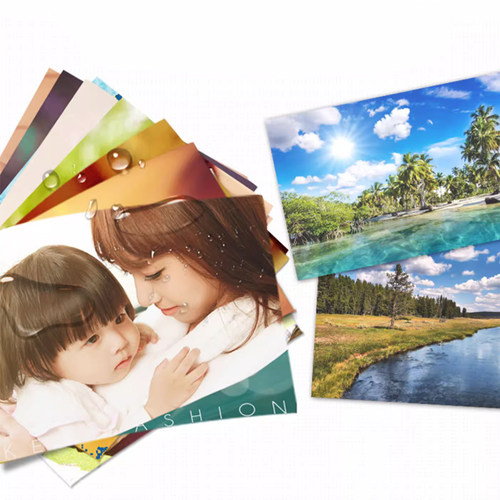 丽皇 a4 高光相纸 260g RC防水相片纸 光面 绒面 喷墨打印照片纸 - 图1