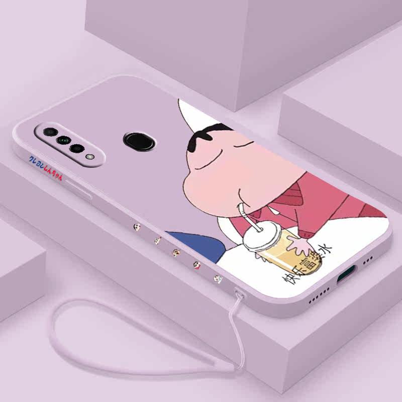 快乐富婆水oppoa11手机壳送挂绳a11x蜡笔小新a9液态硅胶f11软壳a9x卡通全包镜头a8磨砂超薄男女款情侣保护套,淘宝优惠券,粉丝福利购,淘宝优惠卷