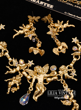 KirksFolly金色小天使项链