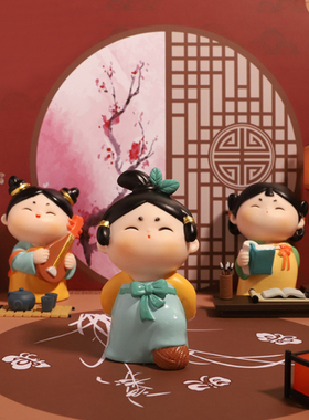 如果树脂装饰中国风桌面创意