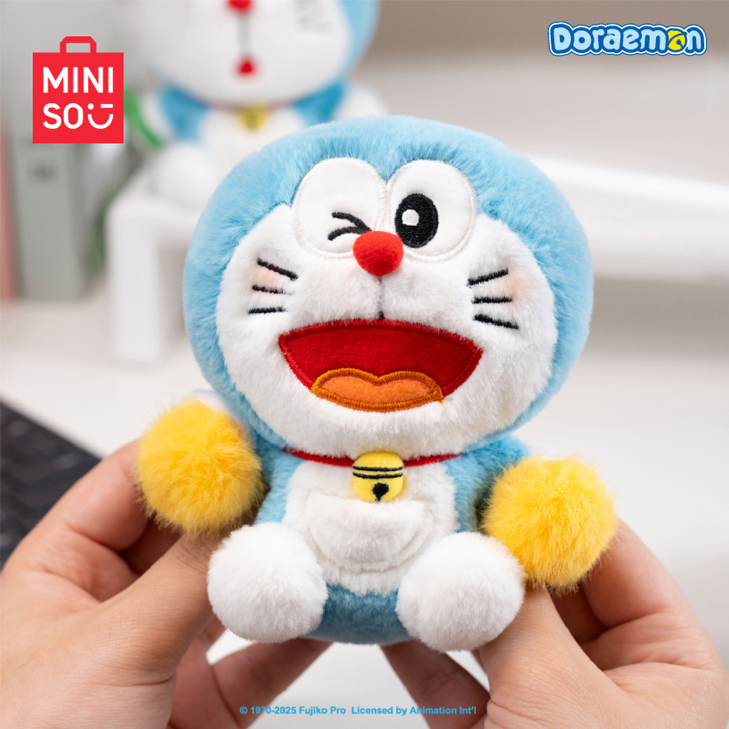 MINISO名创优品哆啦A梦婴童系列毛绒盲盒公仔玩偶娃娃摆件礼物 - 图2