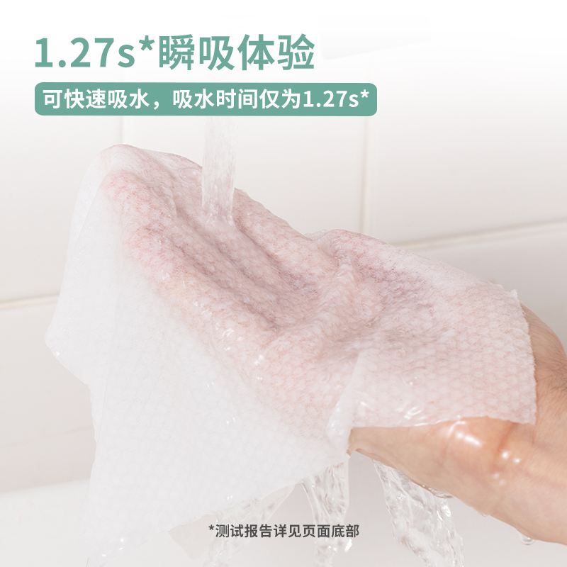 MINISO®一次性便携式加厚压缩毛巾旅行系列加大洗脸巾擦脸洁面-图2