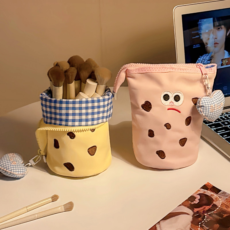 可爱化妆刷收纳包女外出便携大容量刷子眉笔眼影刷收纳袋2026新款,淘宝优惠券,粉丝福利购,淘宝优惠卷