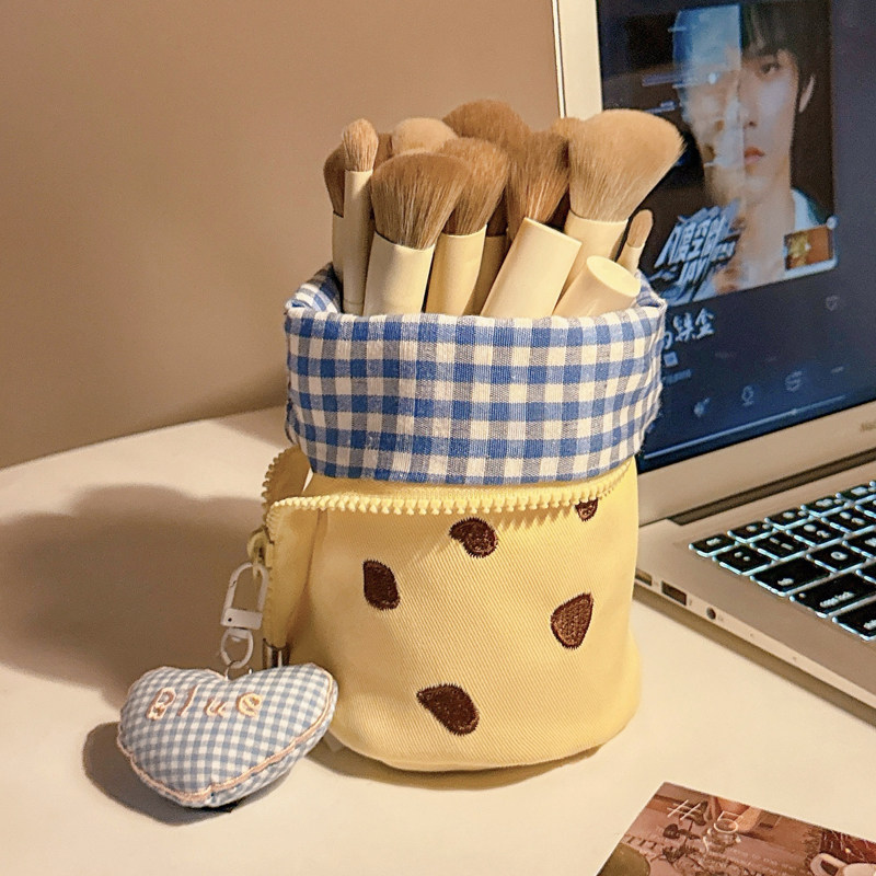 可爱化妆刷收纳包女外出便携大容量刷子眉笔眼影刷收纳袋2026新款,淘宝优惠券,粉丝福利购,淘宝优惠卷