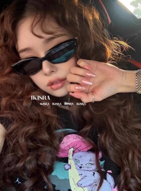 水钻猫眼墨镜素颜墨镜