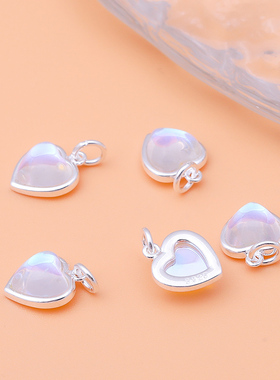 手链项链diy挂坠配件925