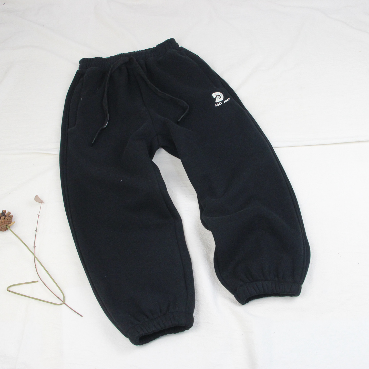 11010一体绒卫裤童装秋冬款男女童加绒休闲长裤中大童,淘宝优惠券,粉丝福利购,淘宝优惠卷