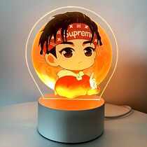 TFBOYS Perimeter Easy-to-close one thousand Seal of the Seals War Wang Yibo 3D Little Night Light Creative Gift Birthday Gifts