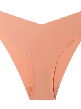 Multi-colored ice silk V-shaped seamless ice silk women's lo