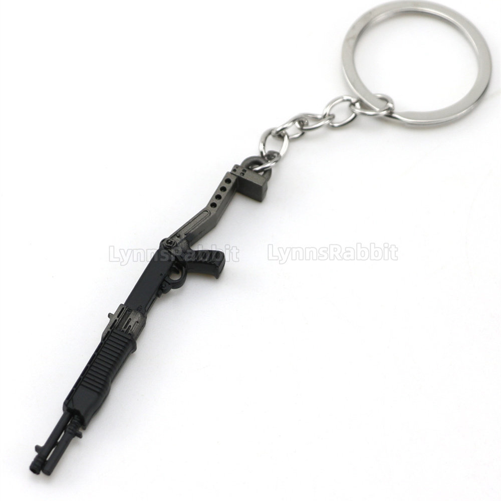 8 CM SPAS-12 霰弹枪枪托版娃娃手办道具模型钥匙扣包包金属挂件,淘宝优惠券,粉丝福利购,淘宝优惠卷