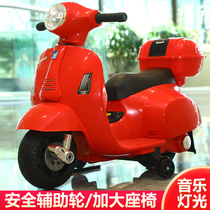 New internet red children electric car with auxiliary wheel 1-3-year-old child remote control electric toy car baby baby carrier