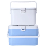 Мини маленькая рыболовная коробка много -функциональная легкая коробка для приманки с приманкой с кислородом с кислородом насос небольшая рыбацкая охлажденная изоляционная коробка