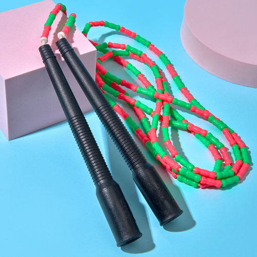 龙花牌102骨节绳花样表演综合儿童竹节跳绳中小学生一年级初学者 - 图3