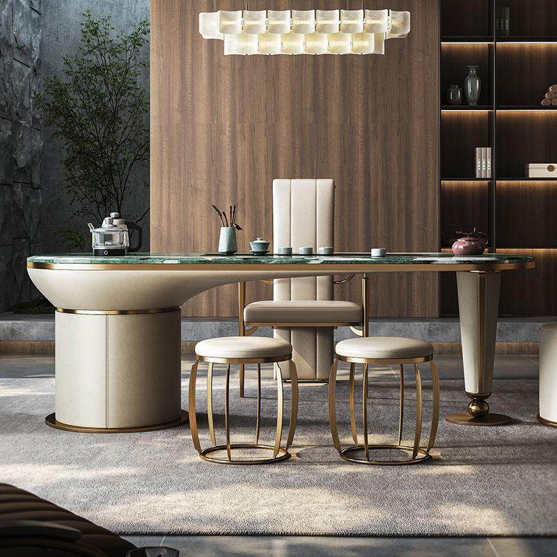 Mobeier 大理石茶桌轻奢现代办公室书茶桌一体两用奢石泡茶台,淘宝优惠券,粉丝福利购,淘宝优惠卷