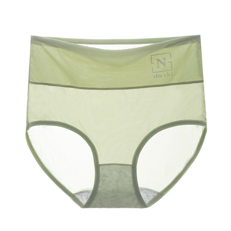 南极人冰丝无痕夏薄透气高腰三角裤 南极人壮烨女三角裤