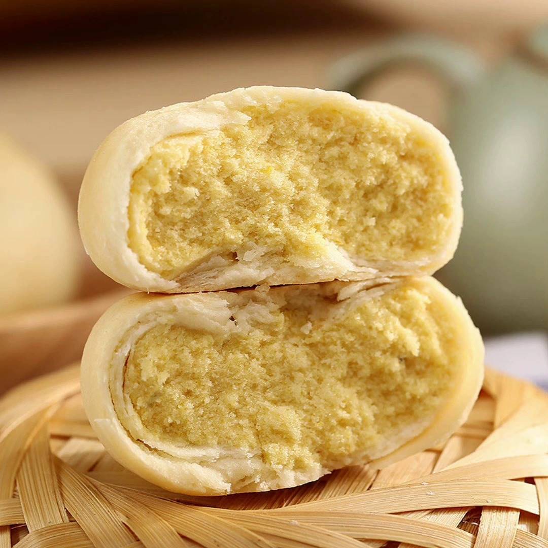 全店选3件送50包零食】绿豆饼面包网红零食小吃休闲食品糕点特产 - 图0