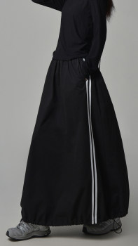 SIXI spring sports silhouette women's casual workwear style mid-length skirt bud skirt umbrella skirt