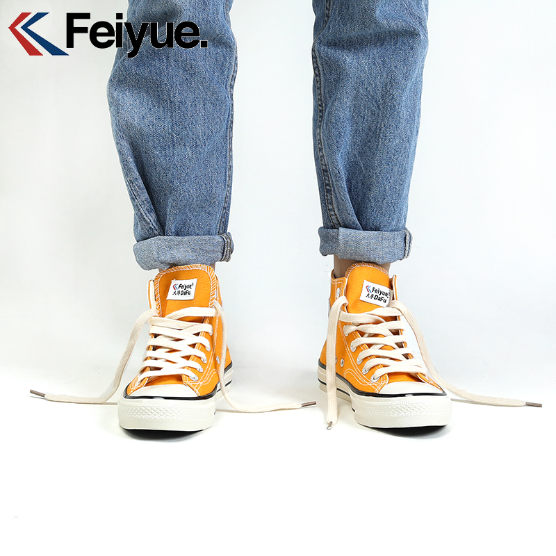 feiyue /飞跃新款高帮经典版男鞋 feiyue飞跃国绿世杰帆布鞋