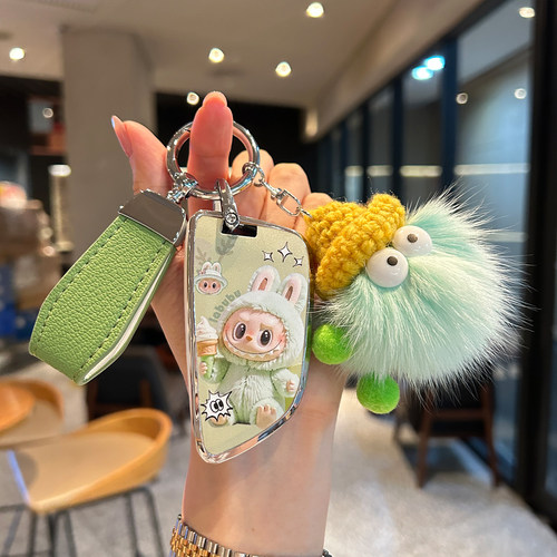 宝马钥匙套x5x4x3X2X1专用7/5/3系刀锋i3壳525/325/530li车x6扣女 - 图2