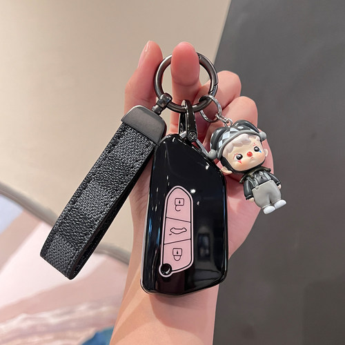大众钥匙套id3/4迈腾b9帕萨特pro高尔夫8揽巡威然揽境途昂凌渡L车 - 图1