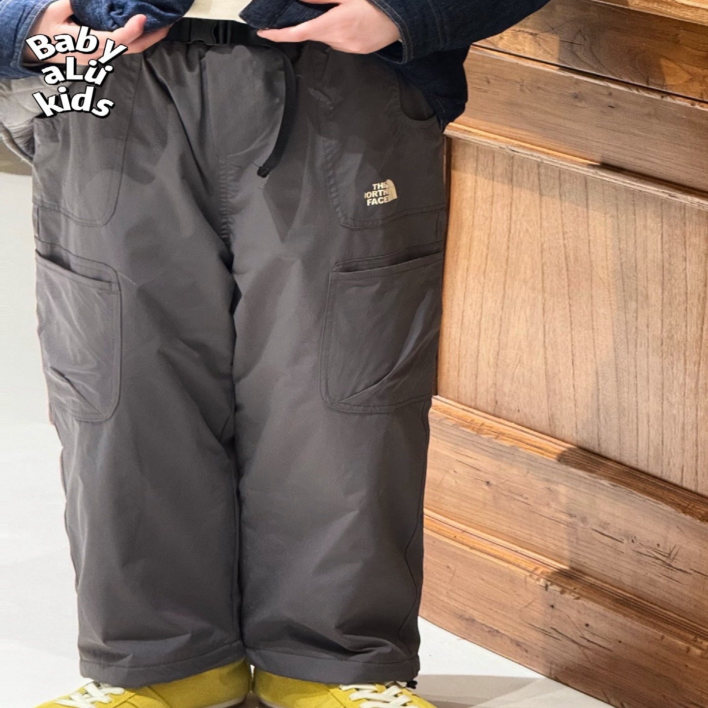 BabyaLu男女童多口袋工装裤中大童三防面料加厚一条过冬棉裤儿童,淘宝优惠券,粉丝福利购,淘宝优惠卷