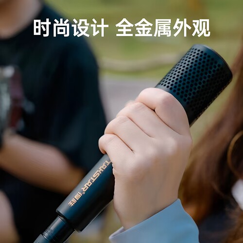 得胜DM103有线动圈麦克风直播K歌家庭会议户外舞台唱歌演出话筒 - 图1