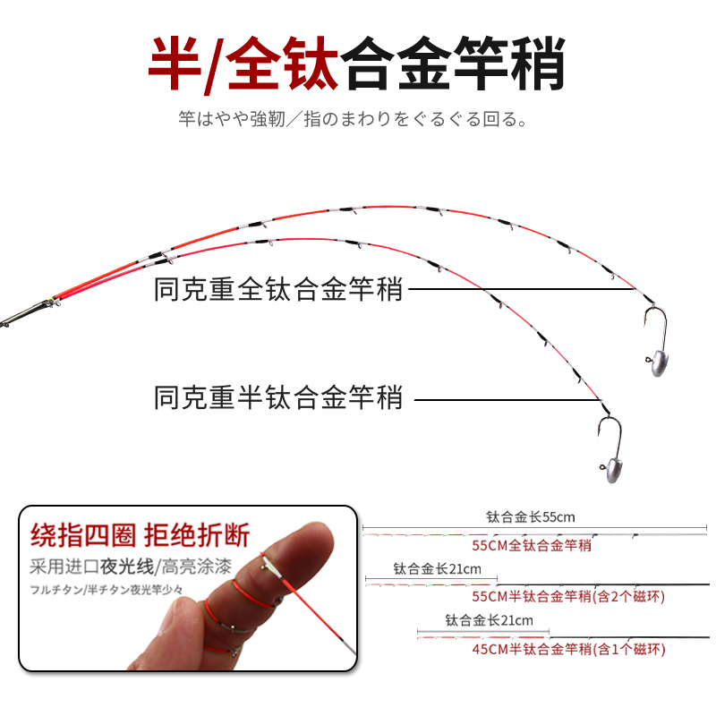 哈斯达筏钓竿水滴轮套装钛合金双稍碳素阀杆微铅筏竿桥钓筏竿套装图片