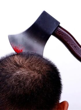 Halloween Horror Props Blood Fake Ax Saws Knife Headband for