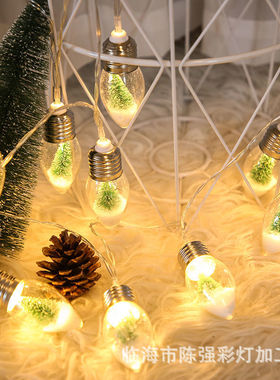 Christmas Doll Light String Santa Claus Led Interior Decorat