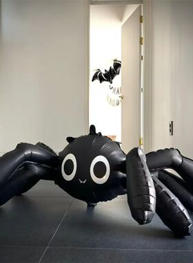 Halloween Balloon Decoration Halloween Black Spider Balloon