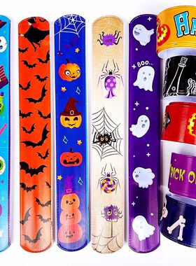 20/50Pcs Halloween Christmas Pattern Wristband Decoration To