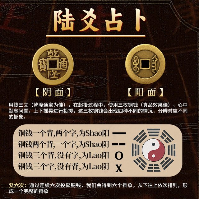 Qianlong Tongbao all copper cast Taishan prayer