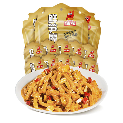 佳龙麻酱味鲜笋魔芋香辣素毛肚