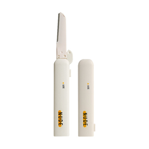 伸缩修眉刀女士专用安全型防刮伤刀片懒人便携式自然修颜剃刮眉刀 - 图3