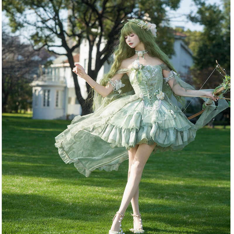 绿野仙踪lolita裙子晚礼服少女绝美年会学生日成人公主短款小个子,淘宝优惠券,粉丝福利购,淘宝优惠卷