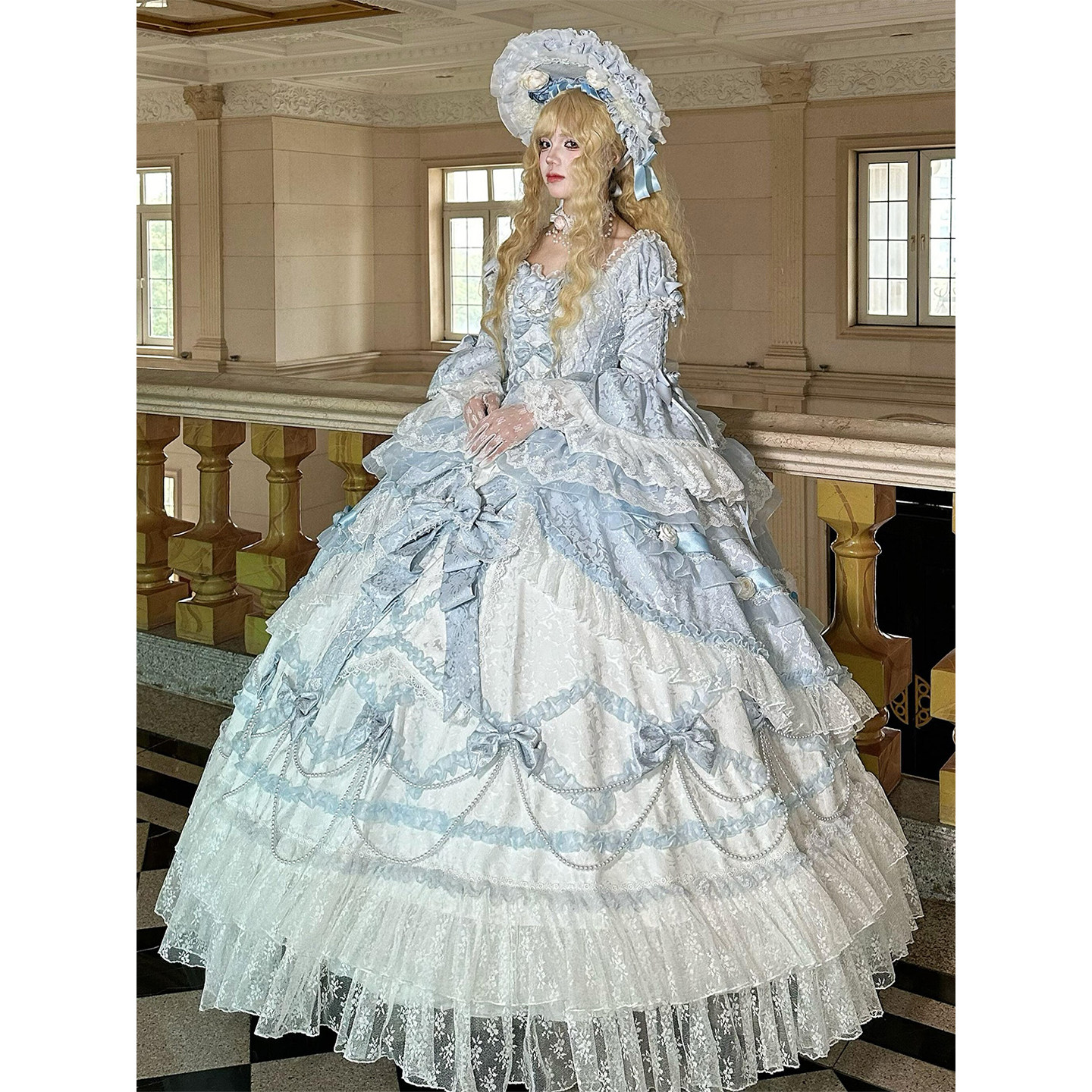 梦之洛可可lolita裙子晚礼服高端华丽优雅花嫁公主裙学生日成人礼,淘宝优惠券,粉丝福利购,淘宝优惠卷