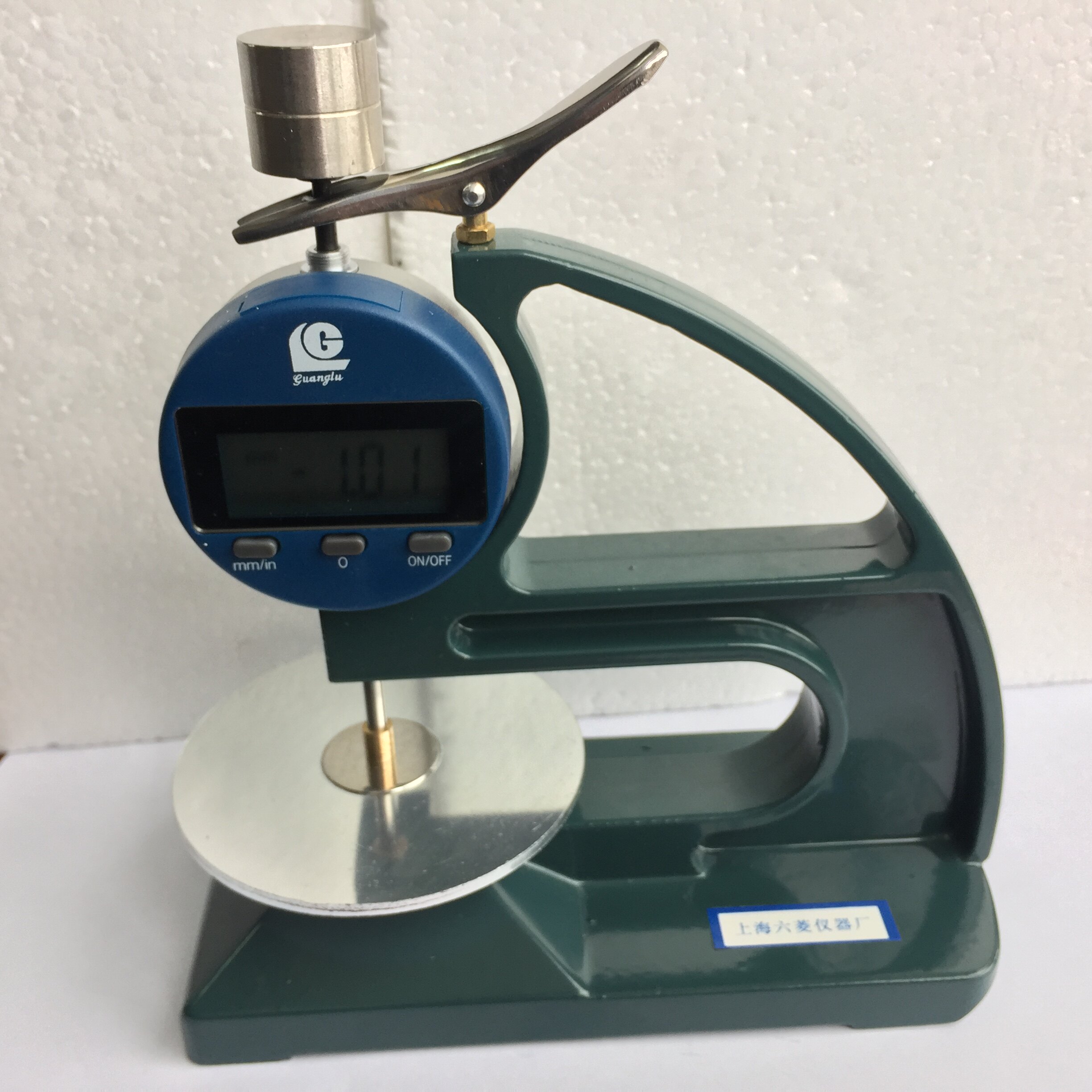 12.7-stsx btsx atsx数显薄膜薄片台式千分测厚仪