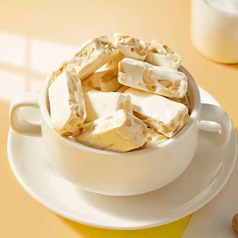 八只金猫海盐太妃糖结婚喜糖网红休闲零食坚果酥脆牛轧糖年货糖果 - 图2