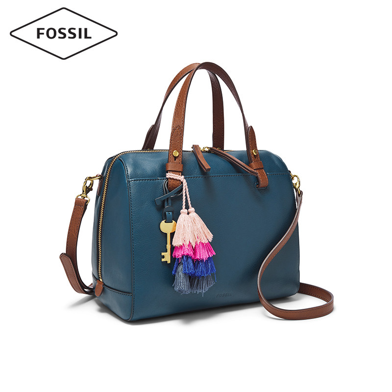 fossil化石官方正品新款波士顿包 FOSSIL海外女士包袋