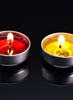 酥油灯家用蜡烛无烟无味纯植物酥油节庆用品