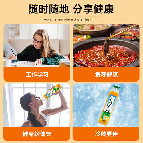 沙漠之花果味低脂果汁饮料8瓶装内蒙特产草原礼盒赤峰沙棘汁饮品 - 图3