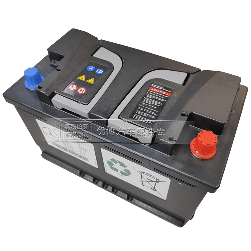 适用奔驰原装AGM80ah启停电瓶c200l gla200e300glc260GLE级蓄电池 - 图0