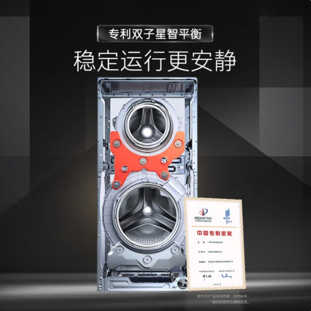 Casarte 14kg twin Ronghui partition washing machine