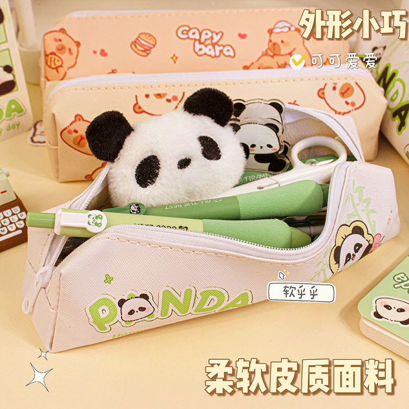 Cartoon pencil bag for girls, portable new style, kindergarten children, girls, students, high-looking school prizes, gifts, wholesale