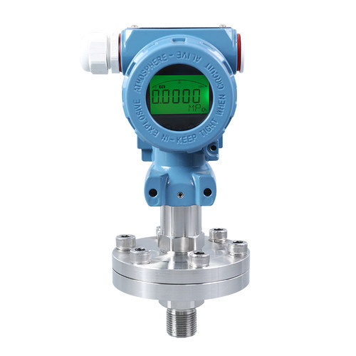 PCM400F 法兰隔膜式压力变送器 LCD数显 防腐耐氯隔膜压力变送器 - 图3
