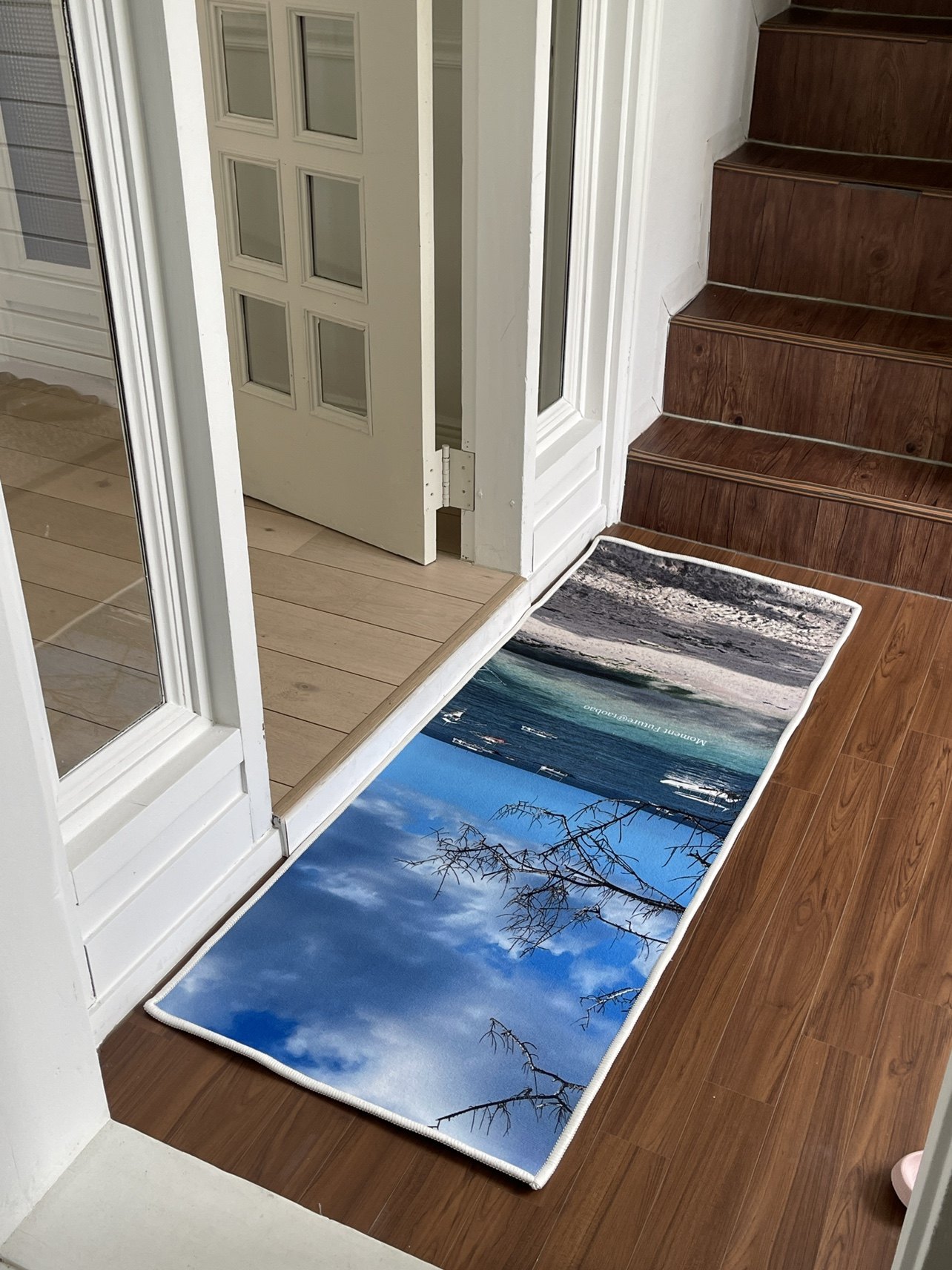 Moment Future原创夏日海边地毯床前地垫入门沙发茶几可水洗小众,淘宝优惠券,粉丝福利购,淘宝优惠卷