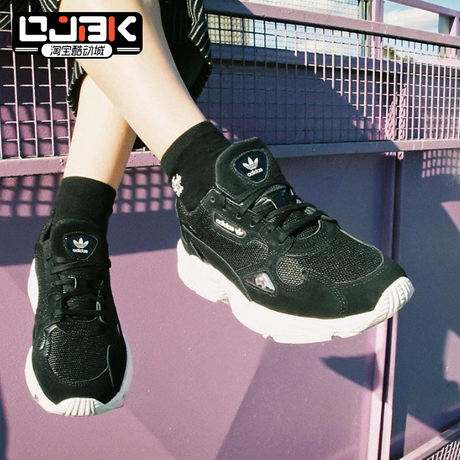 adidas Adidas Clover Falcon Men's and Women's Sports Black Warrior Daddy  Shoes EG2864 F37016