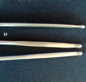 纯手工 999银质针七针银匙针也可做88银硬针  可定其他规格 每只