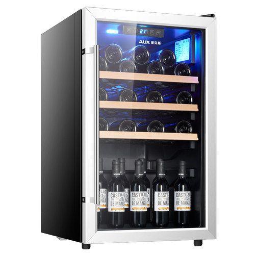AUX/奥克斯冷藏柜冰吧家用小型客厅单门冰箱茶叶保鲜柜恒温红酒柜 - 图3